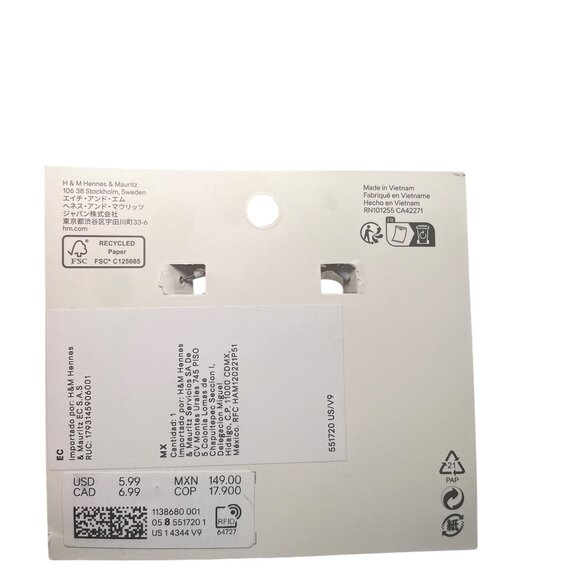 H&M Gold Hoop Earrings (Set of 2) – NWT - Picture 5 of 5